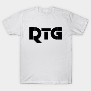 Respect The Game Logo - Black T-Shirt